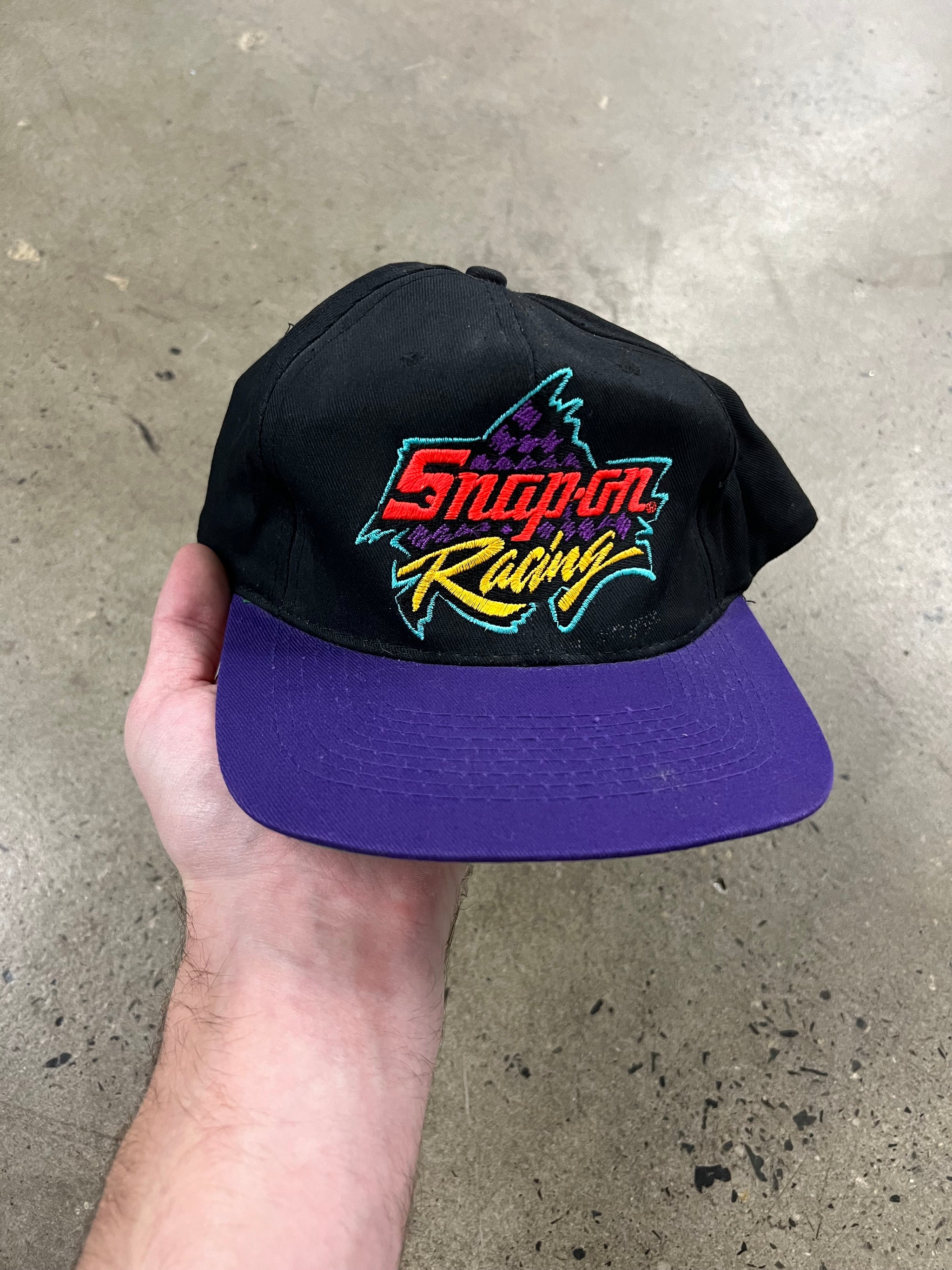 Outlets Vintage Snap-on racing snapback