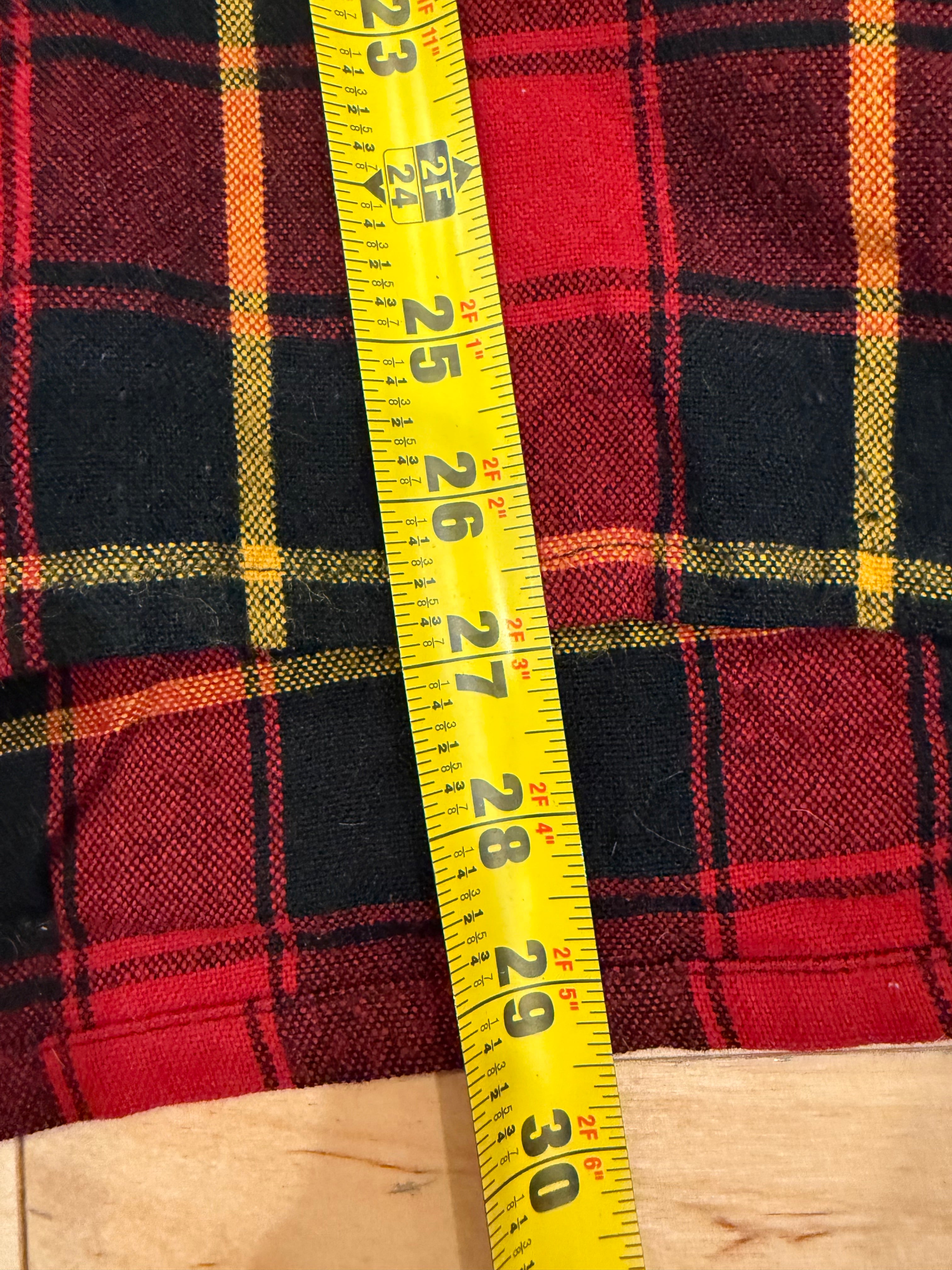 Vintage Claybrooke Outdoors Red Flannel Shirt (XL)