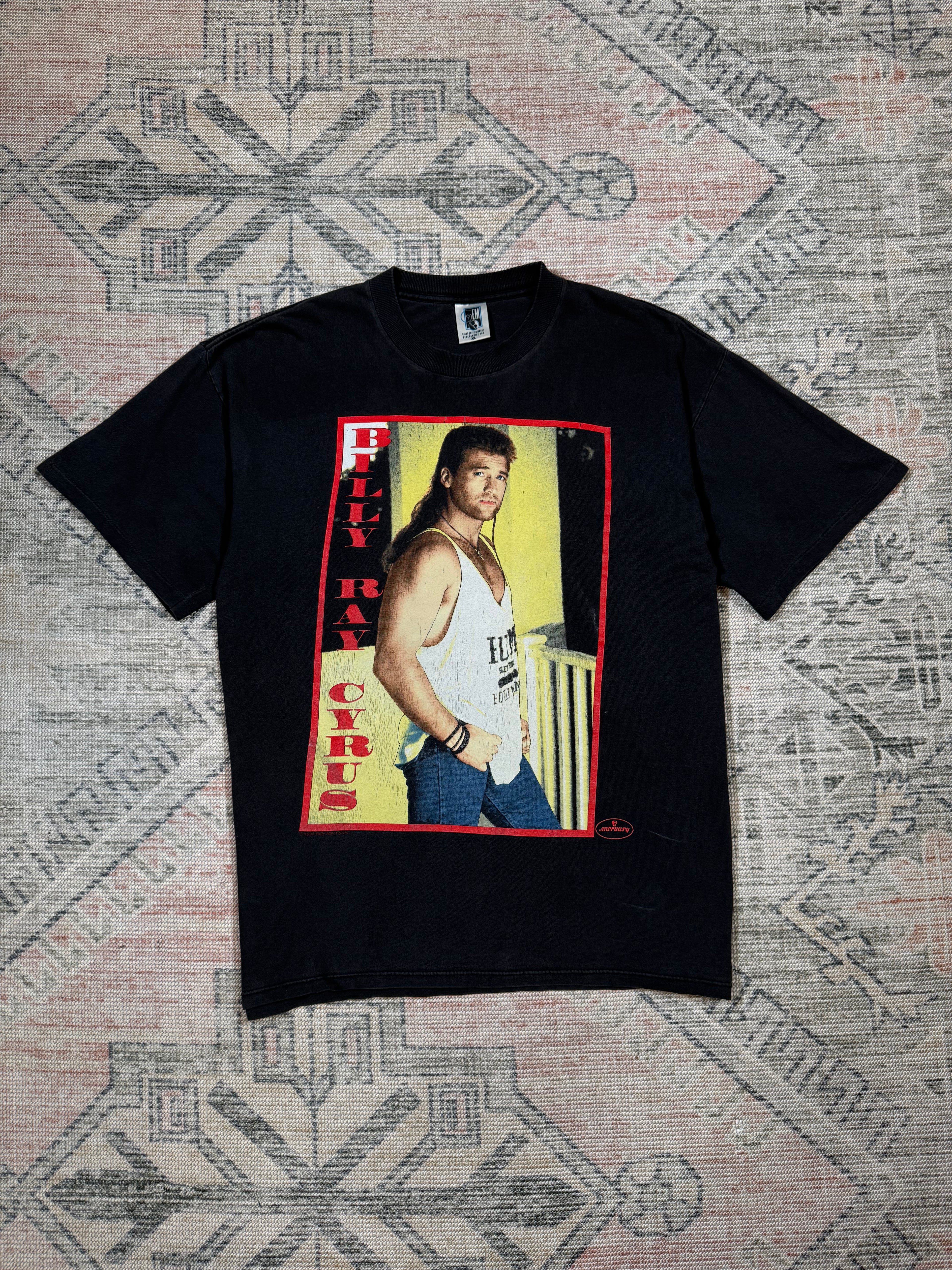 Vintage 1993 Billy Ray Cyrus I Ain’t Your Dog No More Double Sided Tee (XL)
