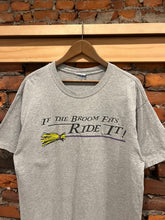 Load image into Gallery viewer, Vintage If The Broom Fits Shirt (L)
