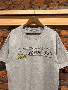 Vintage If The Broom Fits Shirt (L)