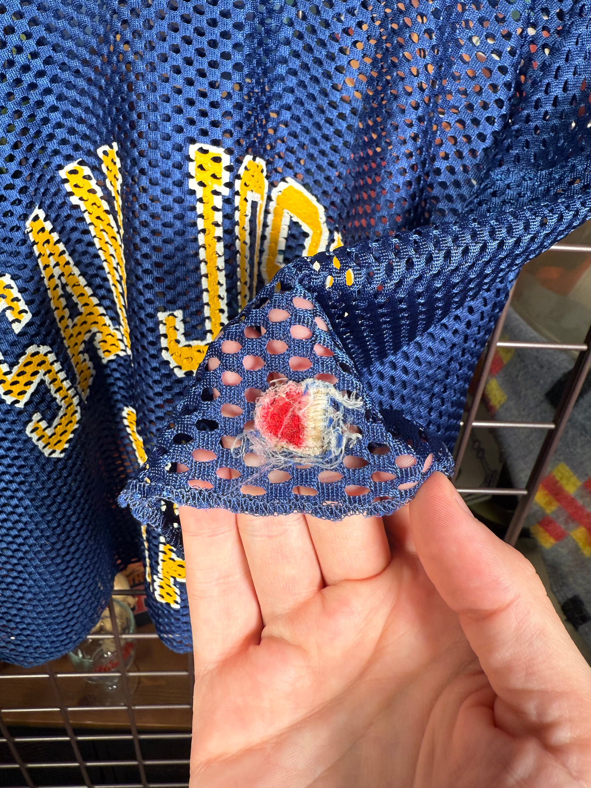Vintage San Jose State Mesh Champion Jersey (Cropped XL)
