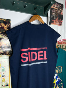 Vintage Groupe Sidel Double Sided Cutoff Shirt (L/XL)