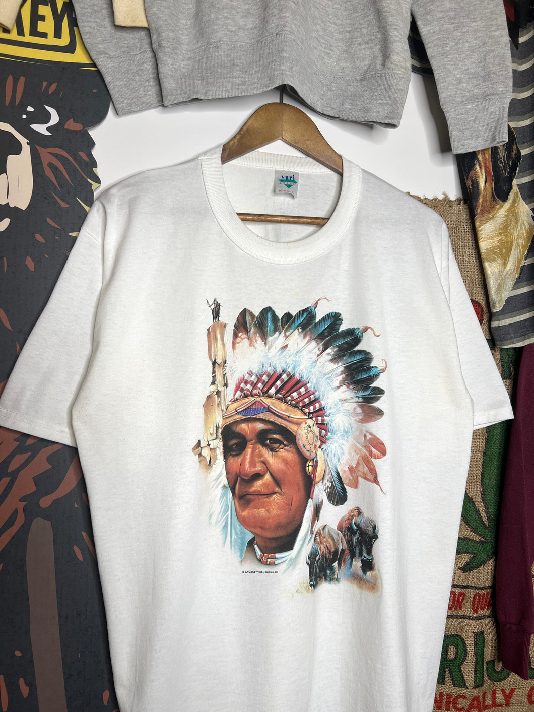 Vintage Native American Shirt (L)
