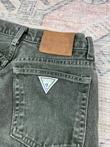 Vintage Green Guess Jeans (28x32)