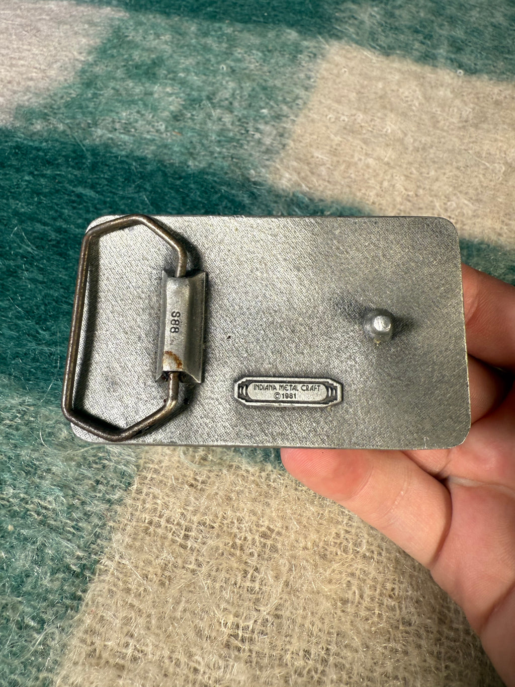 Vintage “Meanest Son-Of-A-Bitch In The Valley” Belt Buckle