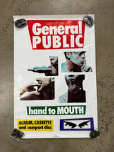 Load image into Gallery viewer, Vintage 1986 General Public Hand to Mouth Poster (24x36)
