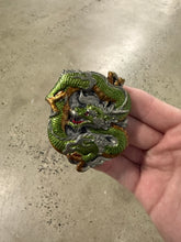 Load image into Gallery viewer, Vintage Green Dragon Belt Buckle
