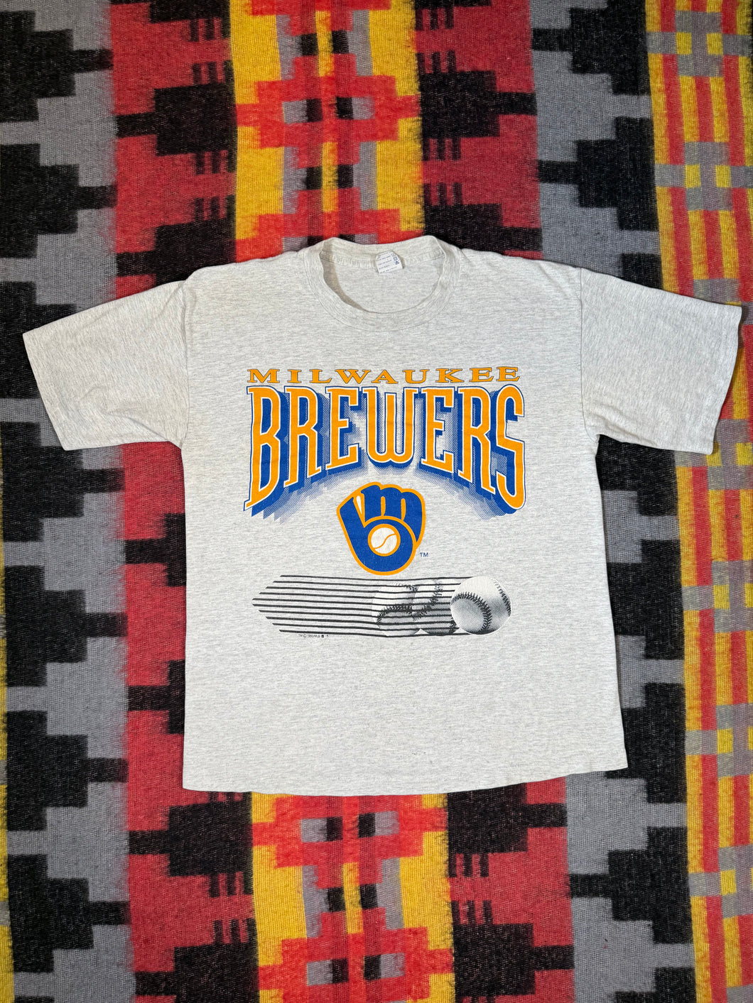 Vintage 1993 Milwaukee Brewers Shirt (L)