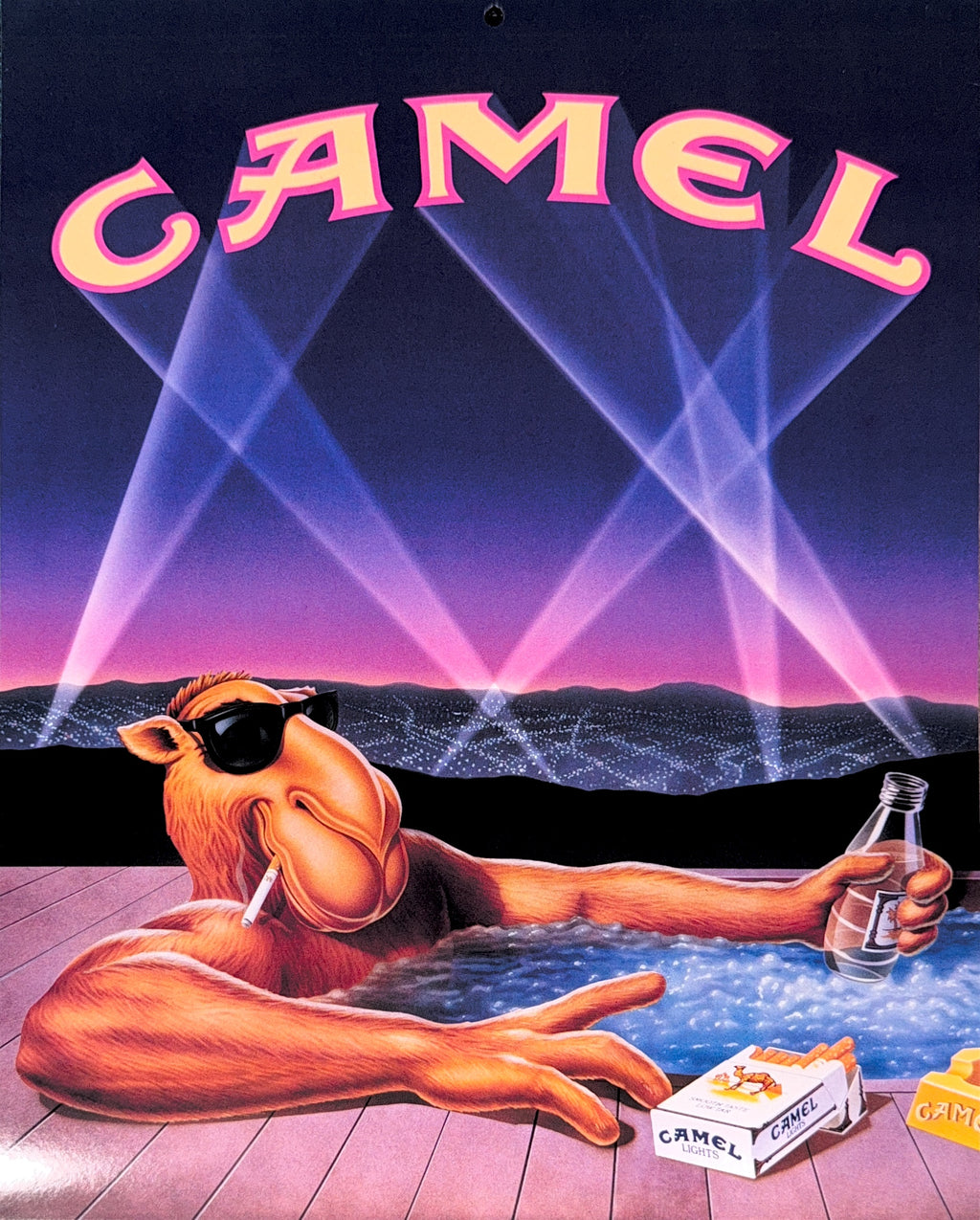 Vintage 1992 Camel Calendar