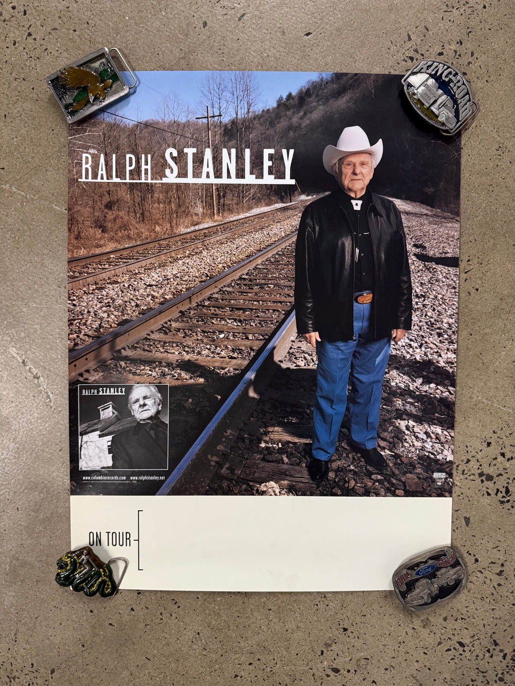 2002 Ralph Stanley Country Artist Promo Poster (18x24)