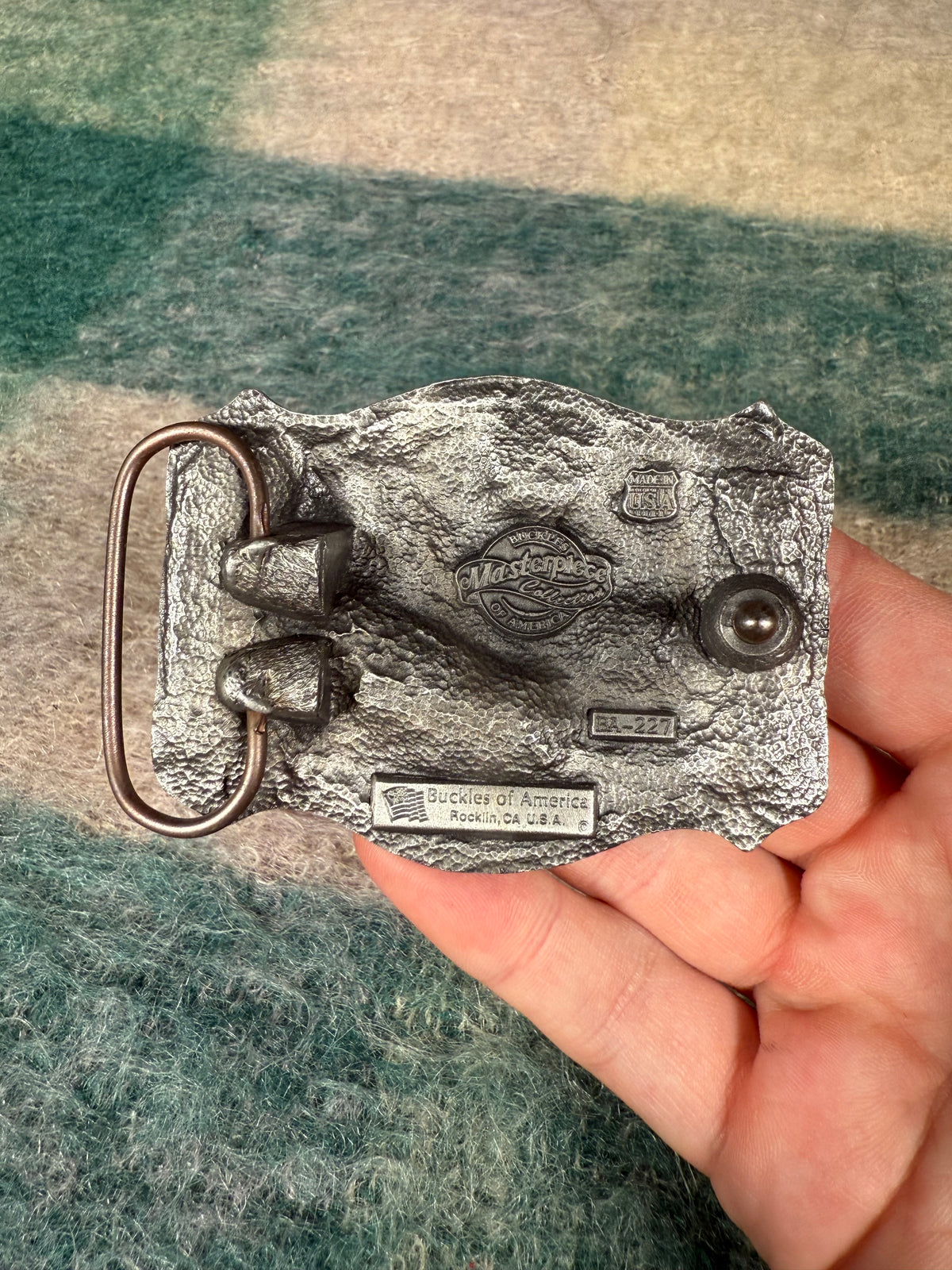 Vintage Ride American Motorcycles Belt Buckle