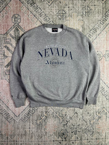 Vintage University of Nevada Alumni Crewneck (L)