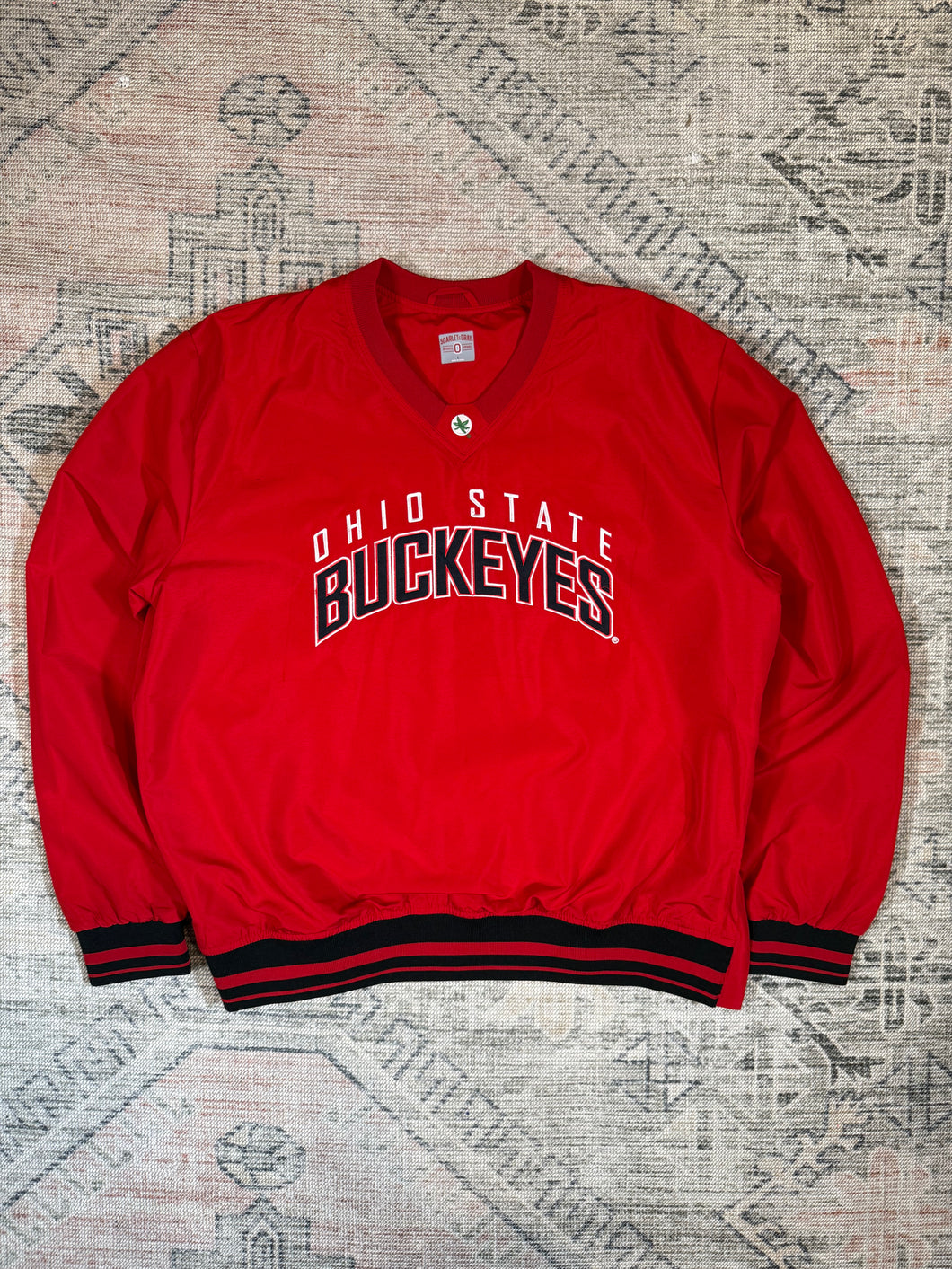 Ohio State Buckeyes Red Windbreaker (L)