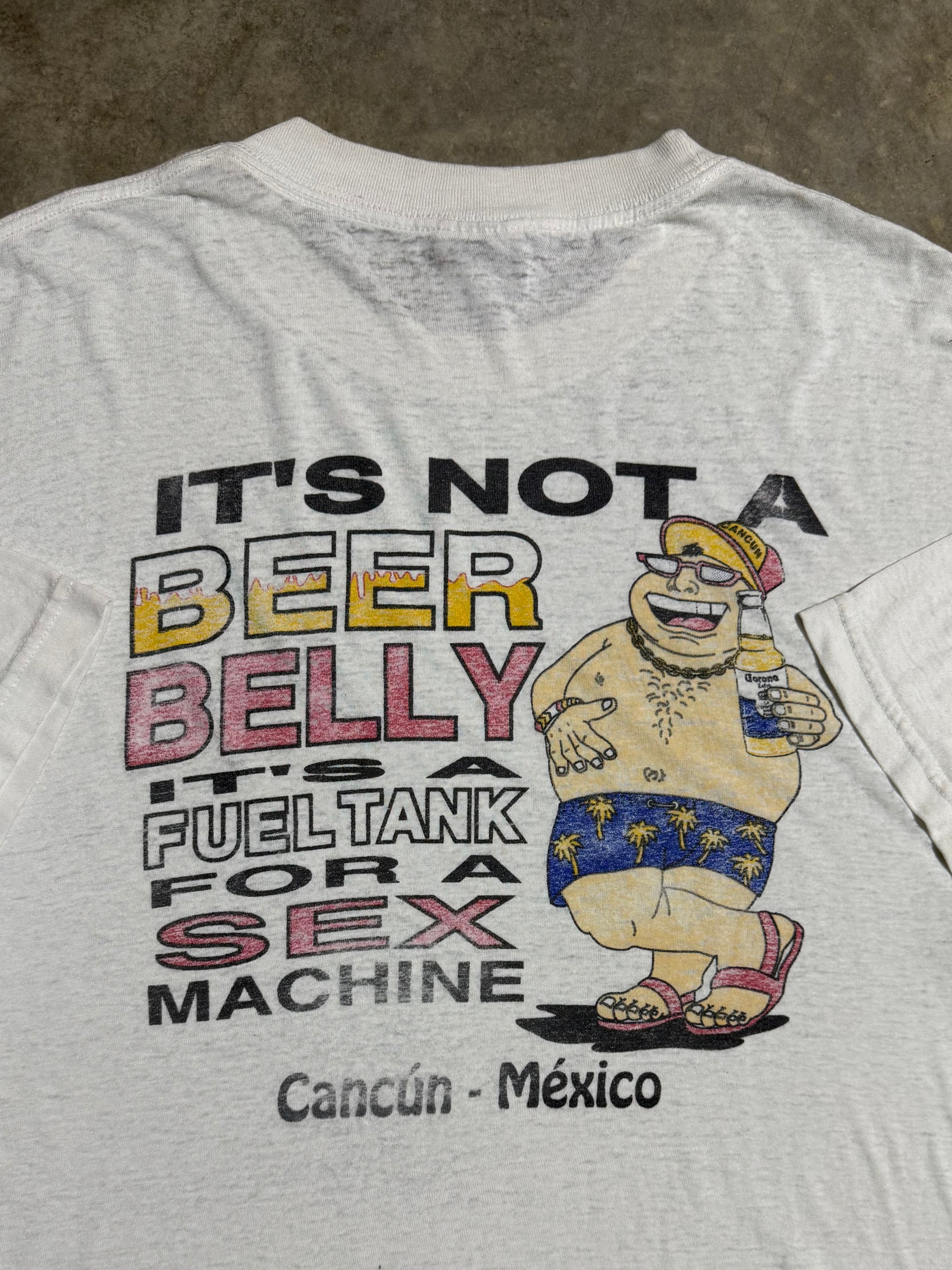 Vintage It’s Not a Beer Belly T-Shirt (2XL)