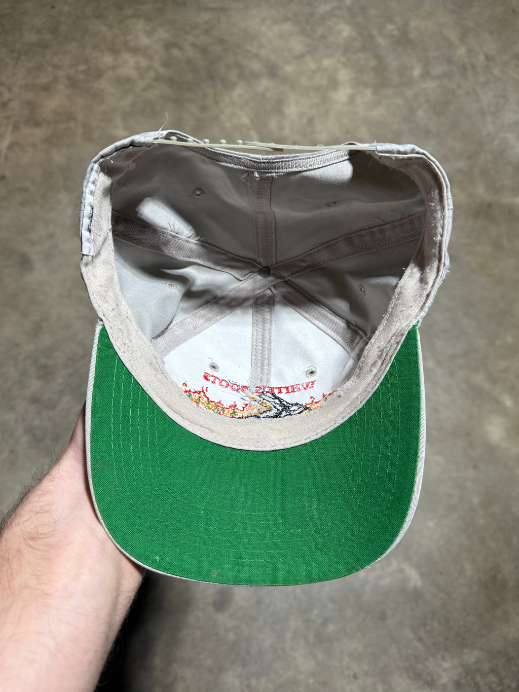 Vintage Whites Boots Flame Hat(S/M)