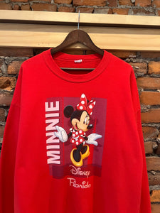 Vintage Minnie Mouse Crewneck (XL)