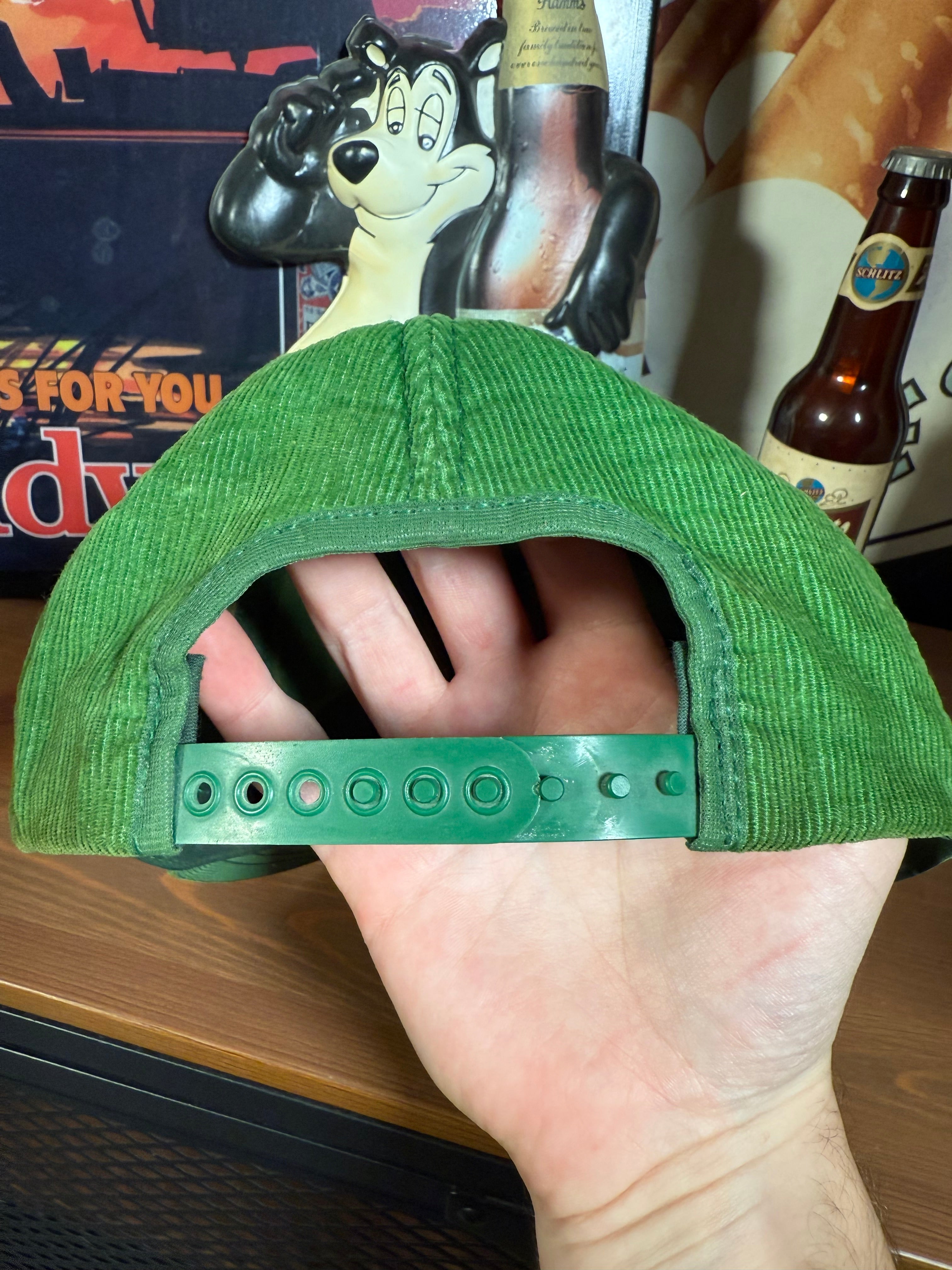 Vintage John Deer Corduroy Patch Hat by Louisville Mfg