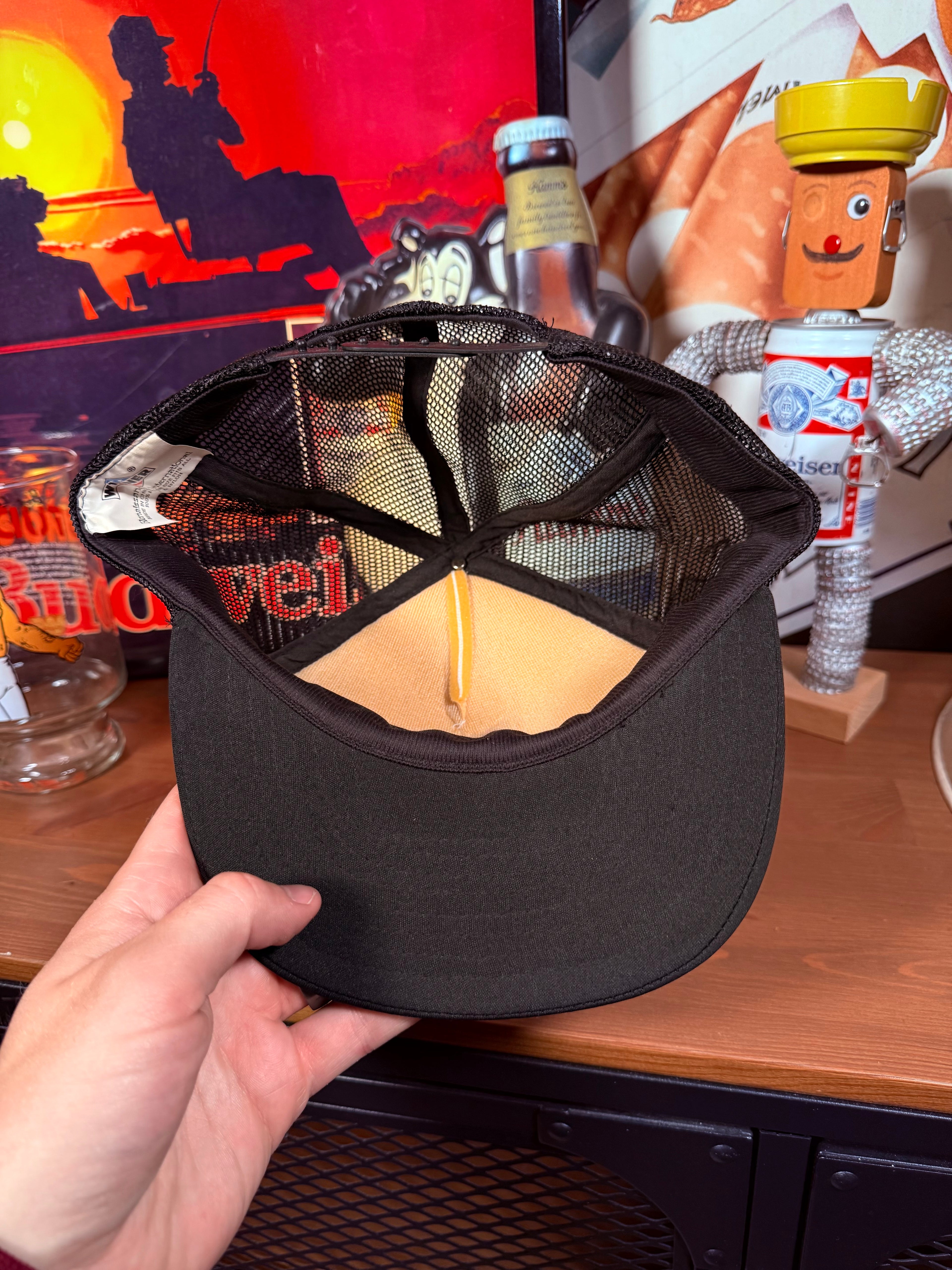 Vintage Burns Bros Bingo Eagle Trucker Hat