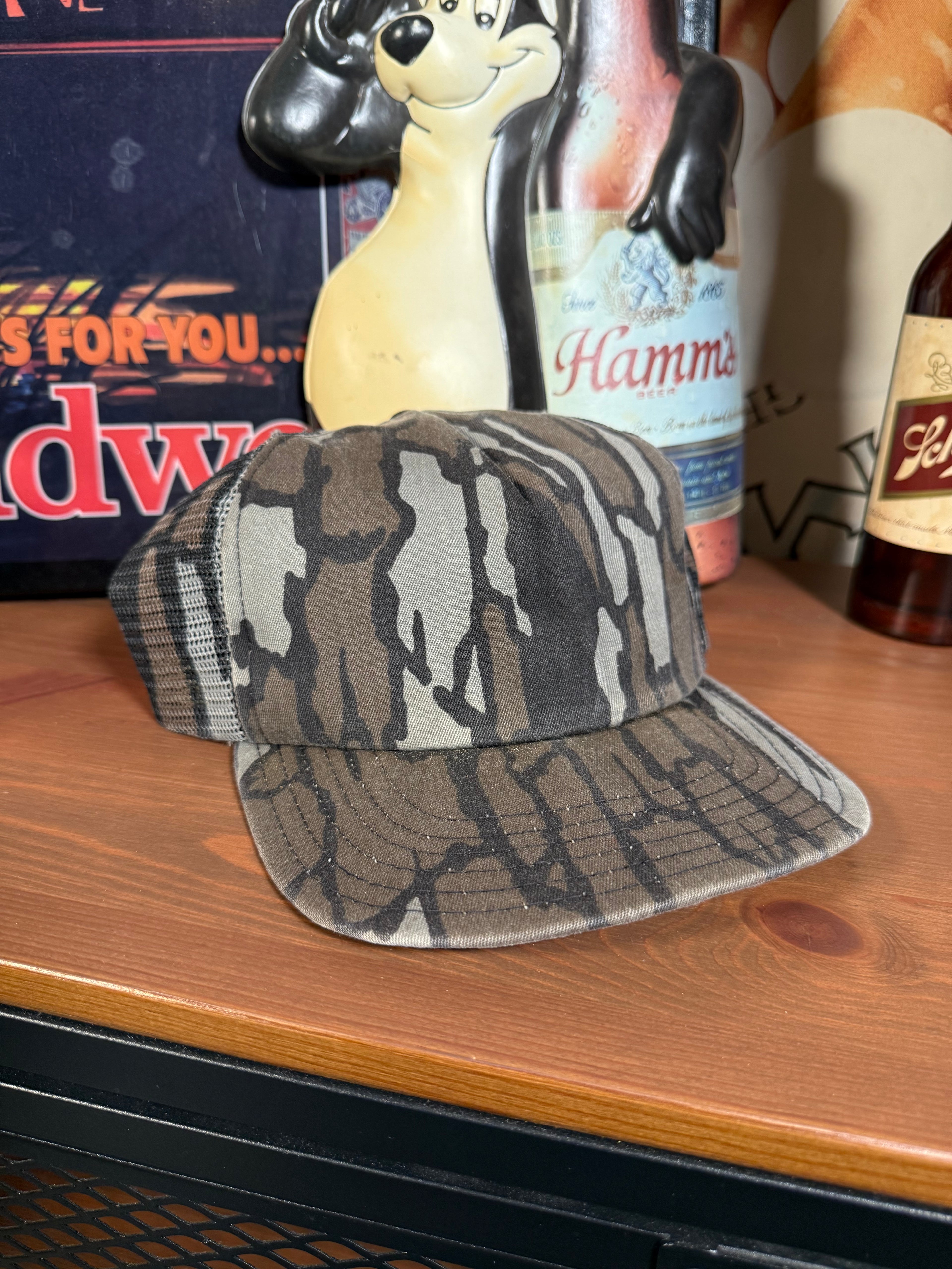 Vintage 80s Camo Trucker Hat