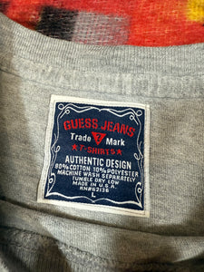 Vintage Guess Jeans Embroidered American Flag Tee (L)