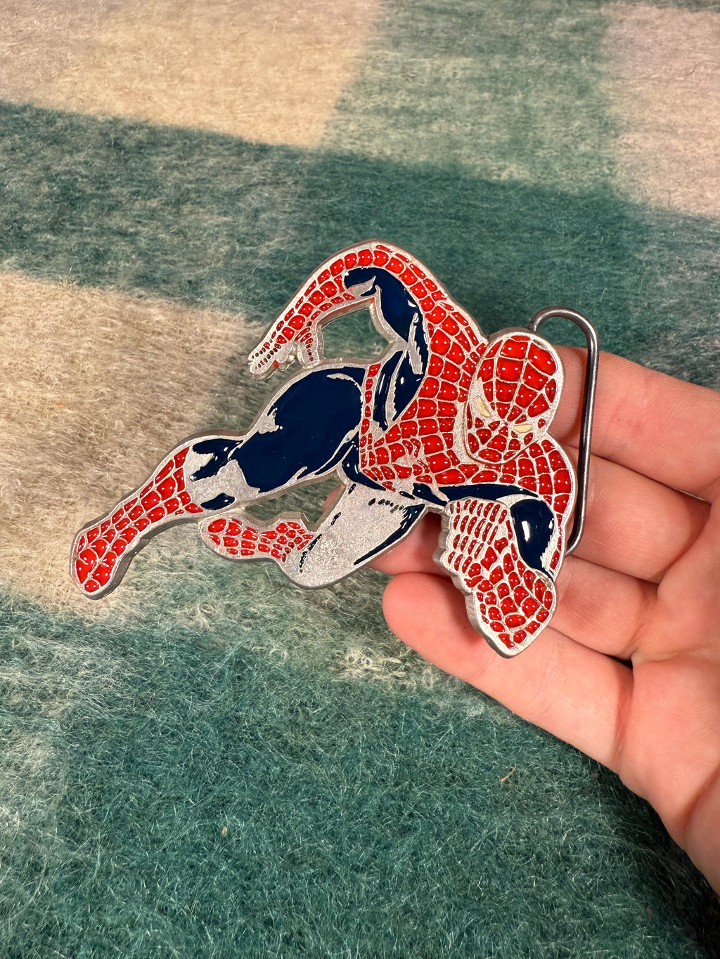 2005 Spider-Man Belt Buckle