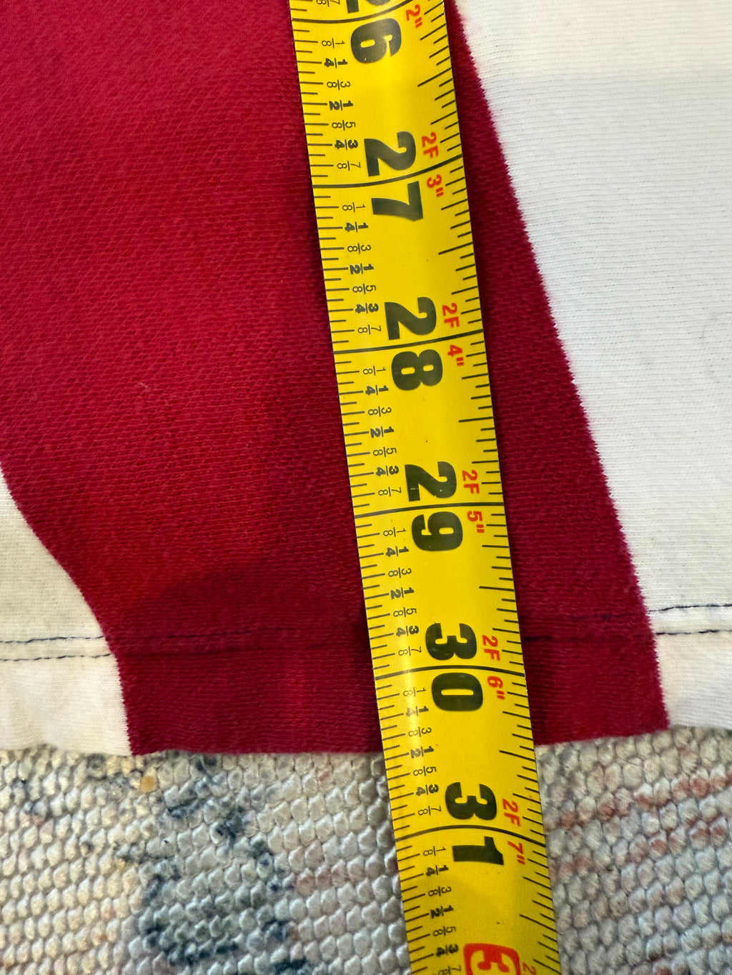 Vintage Sienfried Striped Polo Shirt (L Long)
