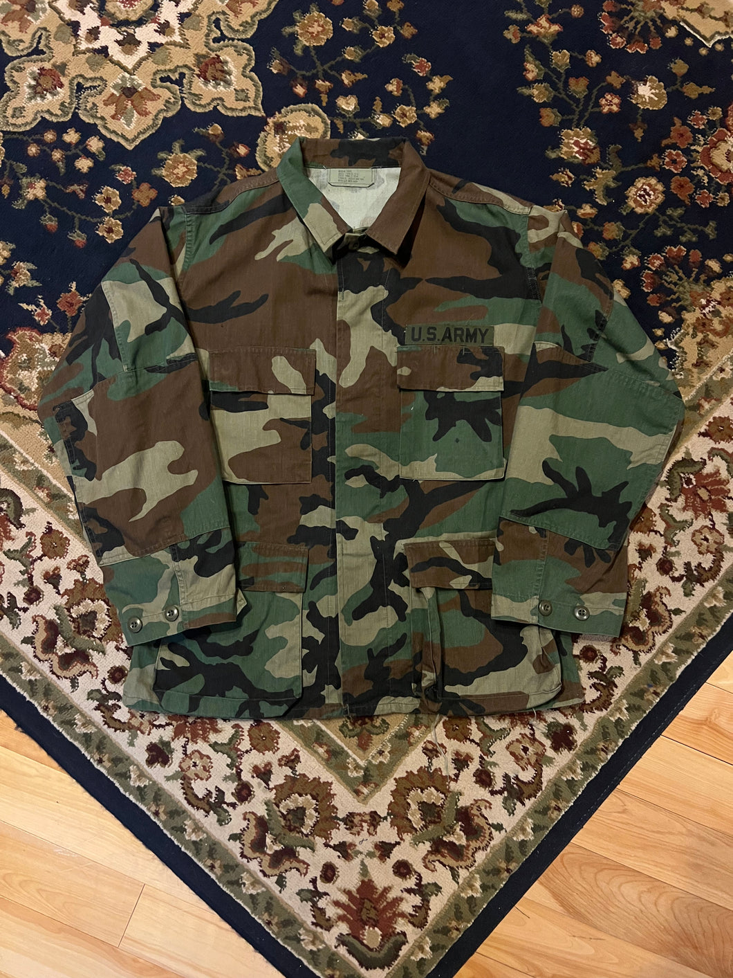 Vintage Camo Army Jacket (M Short)