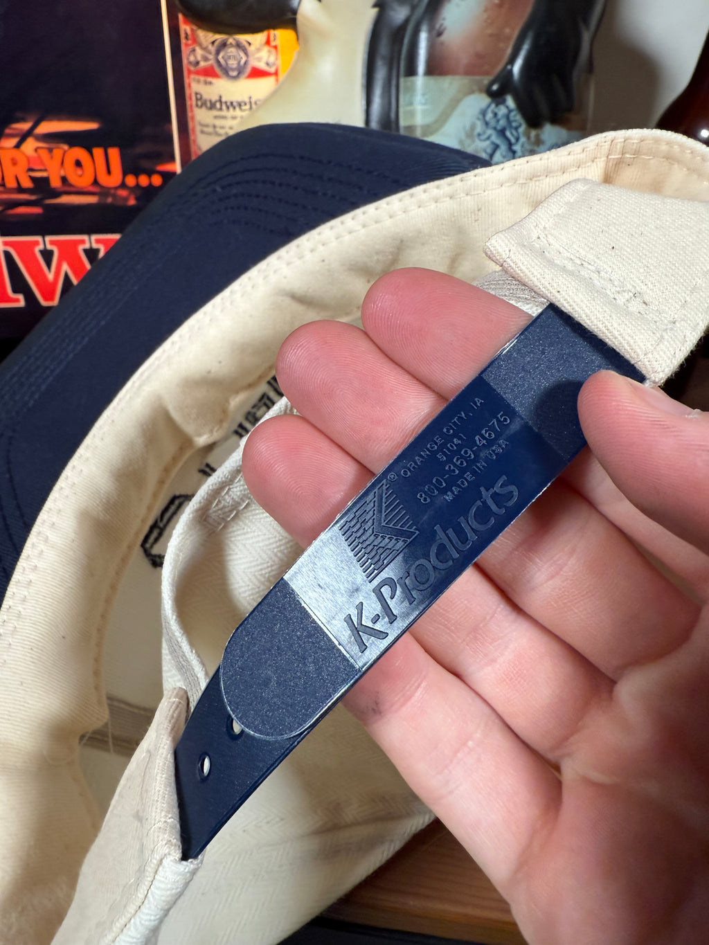 Vintage T-Tape K Products Snapback Hat