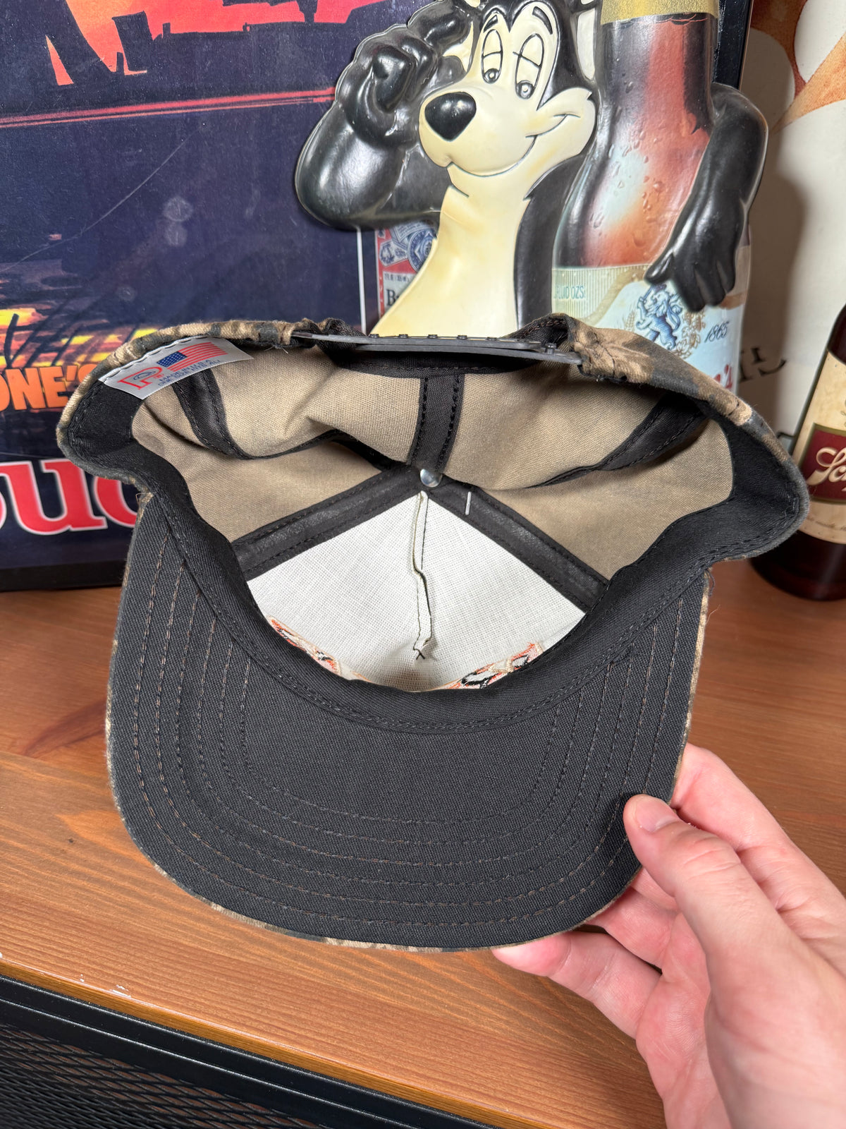 Vintage Unworn Deer Camo Snapback Hat