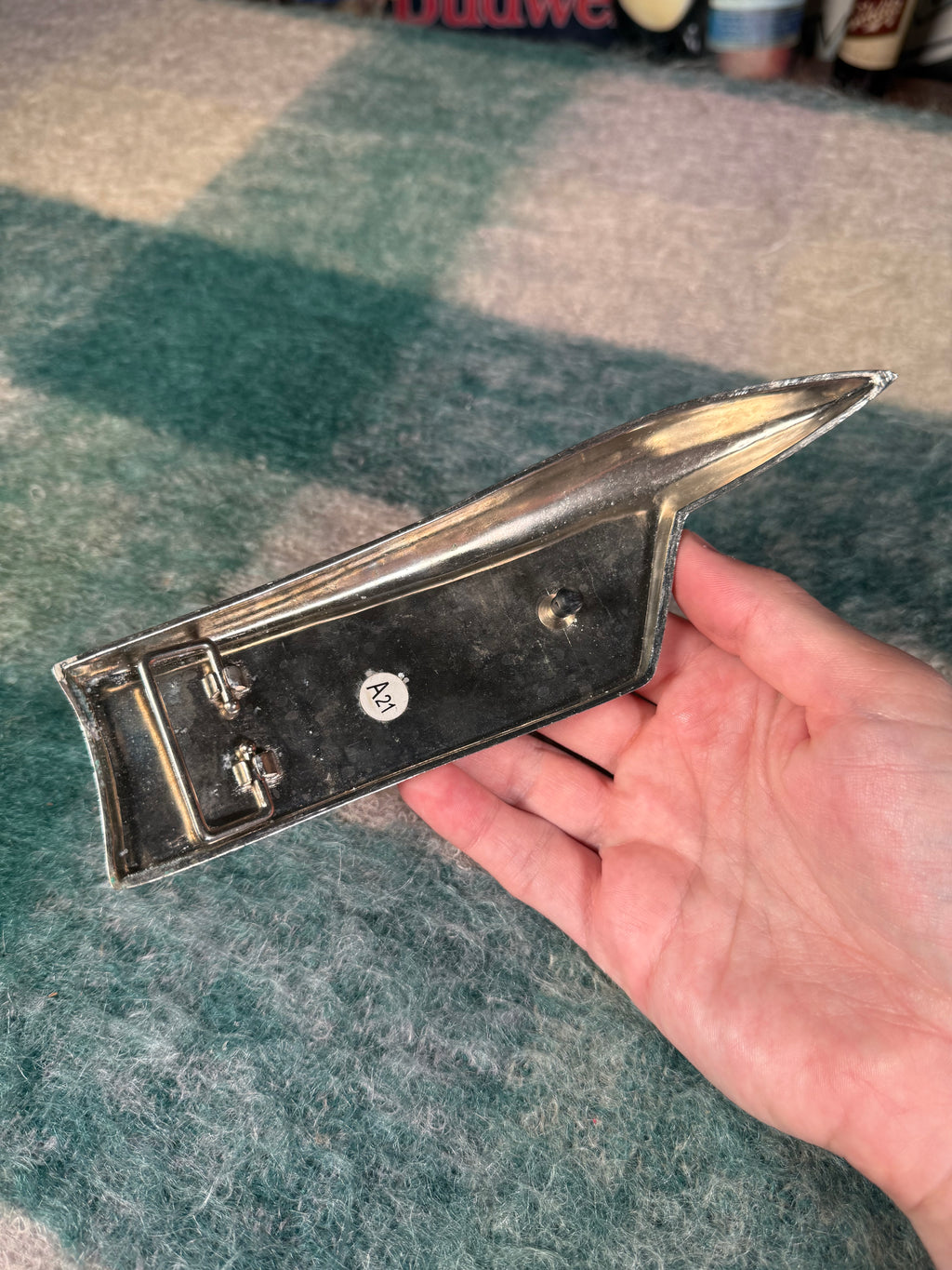 Vintage Oversized On The Road Belt Buckle
