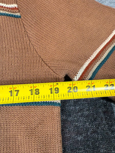 Vintage John Woodhead Ltd Brown Knit Sweater (S)