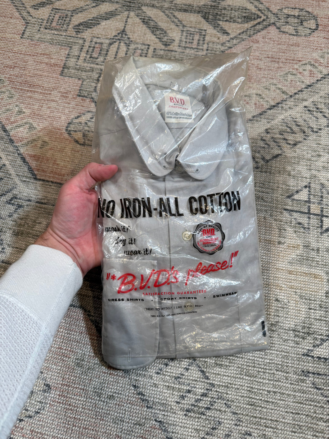 True Vintage Deadstock BVD Dress Shirt (15 Mens)