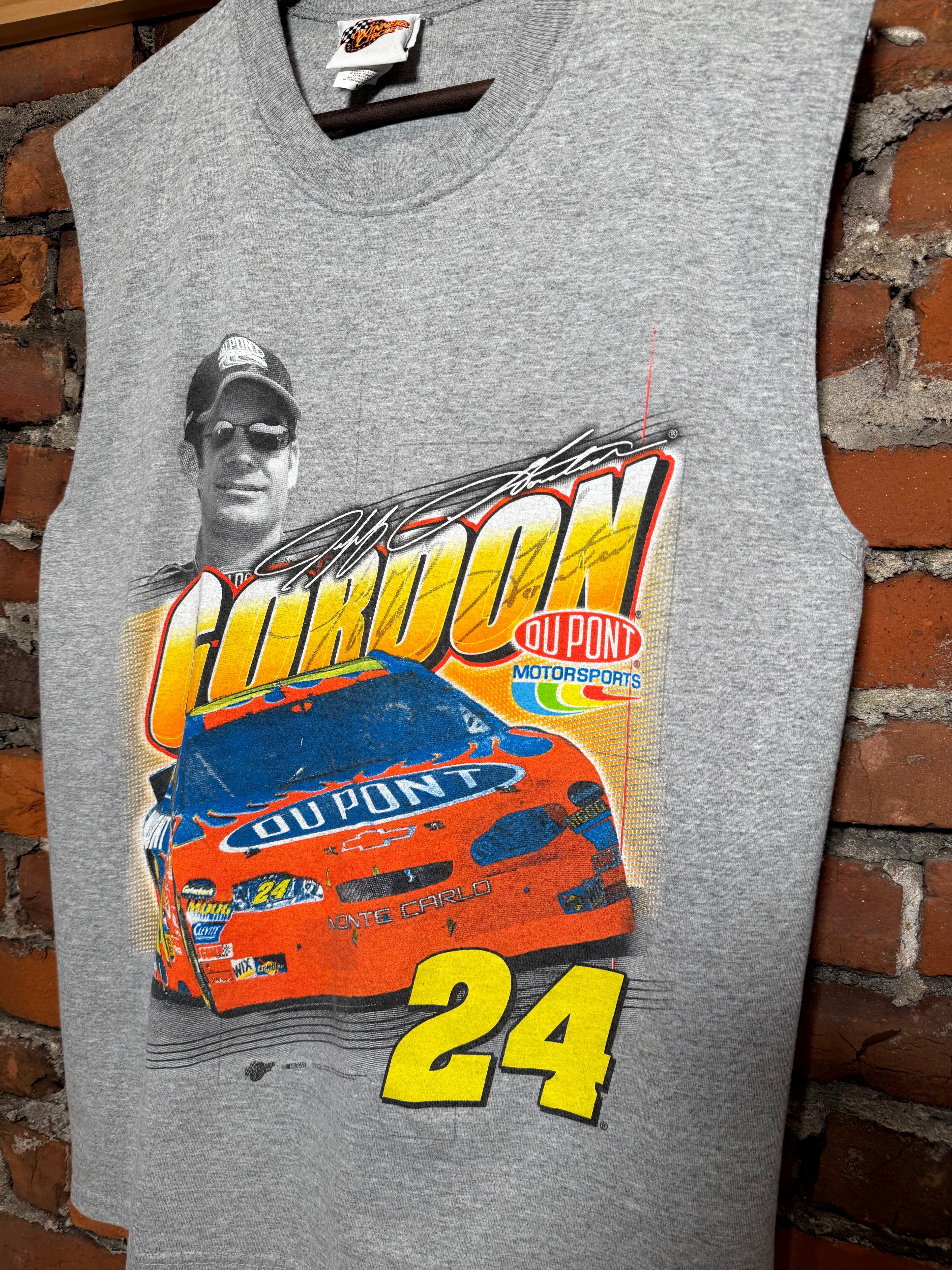 Vintage Early 2000s Jeff Gordon Nascar Cutoff Tee (M)