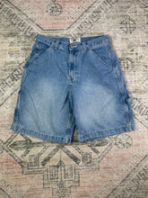 Load image into Gallery viewer, Vintage Y2K American Eagle Dungarees Jean Shorts (31)
