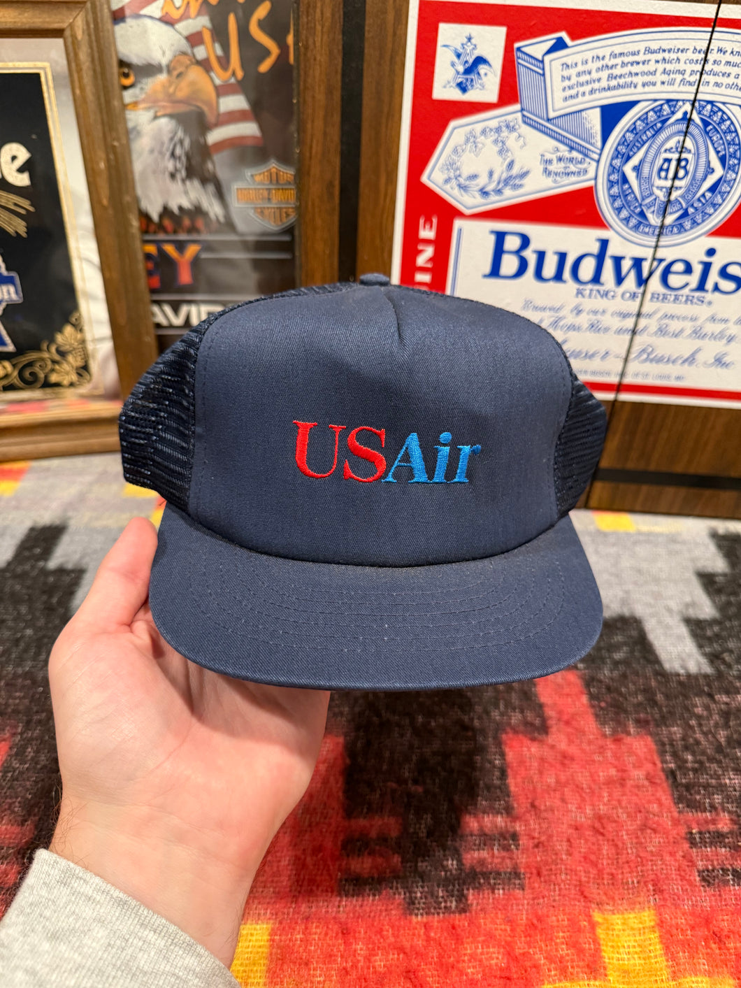 Vintage USAir Trucker Hat