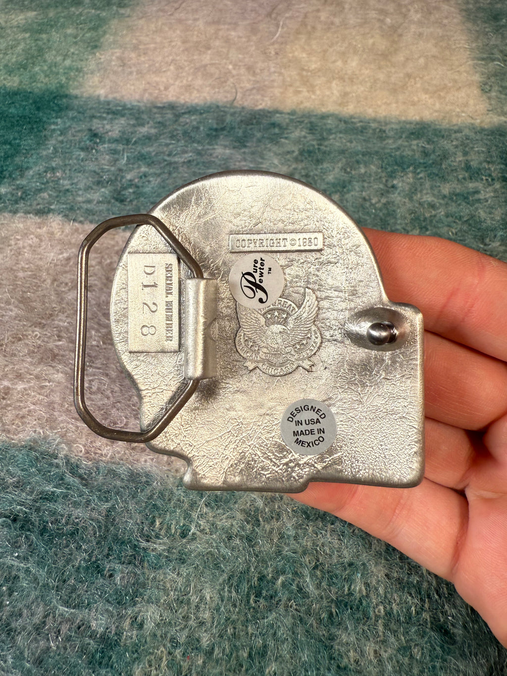 Vintage Beer Drinkers Get More Head Belt Buckle