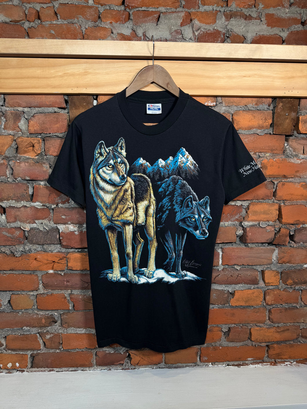 Vintage Big Print Wolf Tee (S)