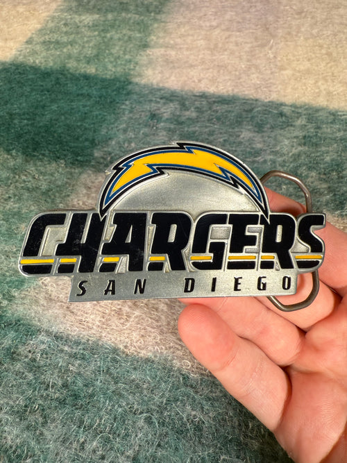 2000s San Diego Chargers Logo Belt Buckle