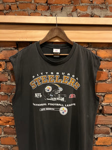 2000s Pittsburgh Steelers Cutoff Tee (XL)