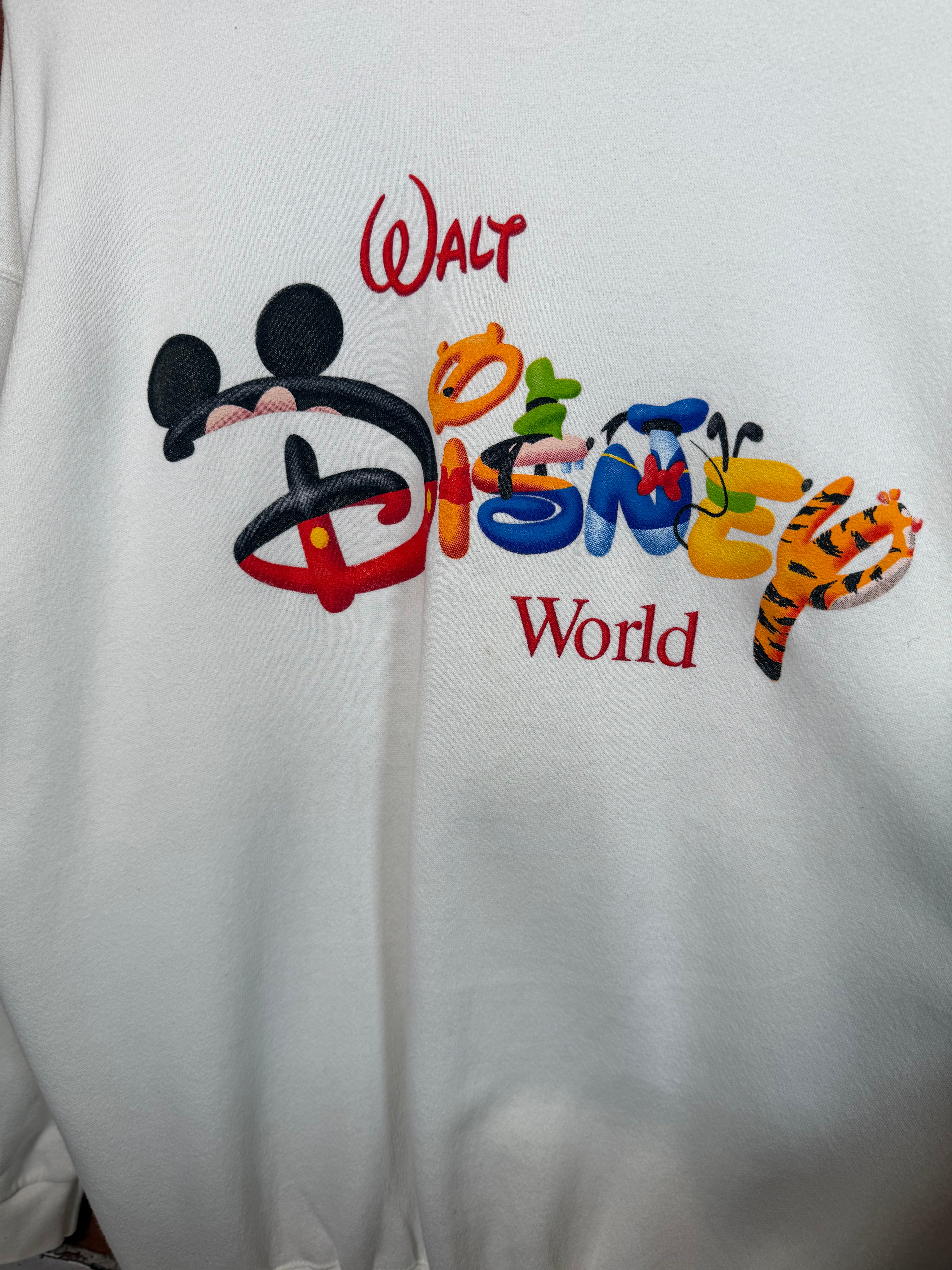 Vintage 90s Disney World Crewneck (XL)