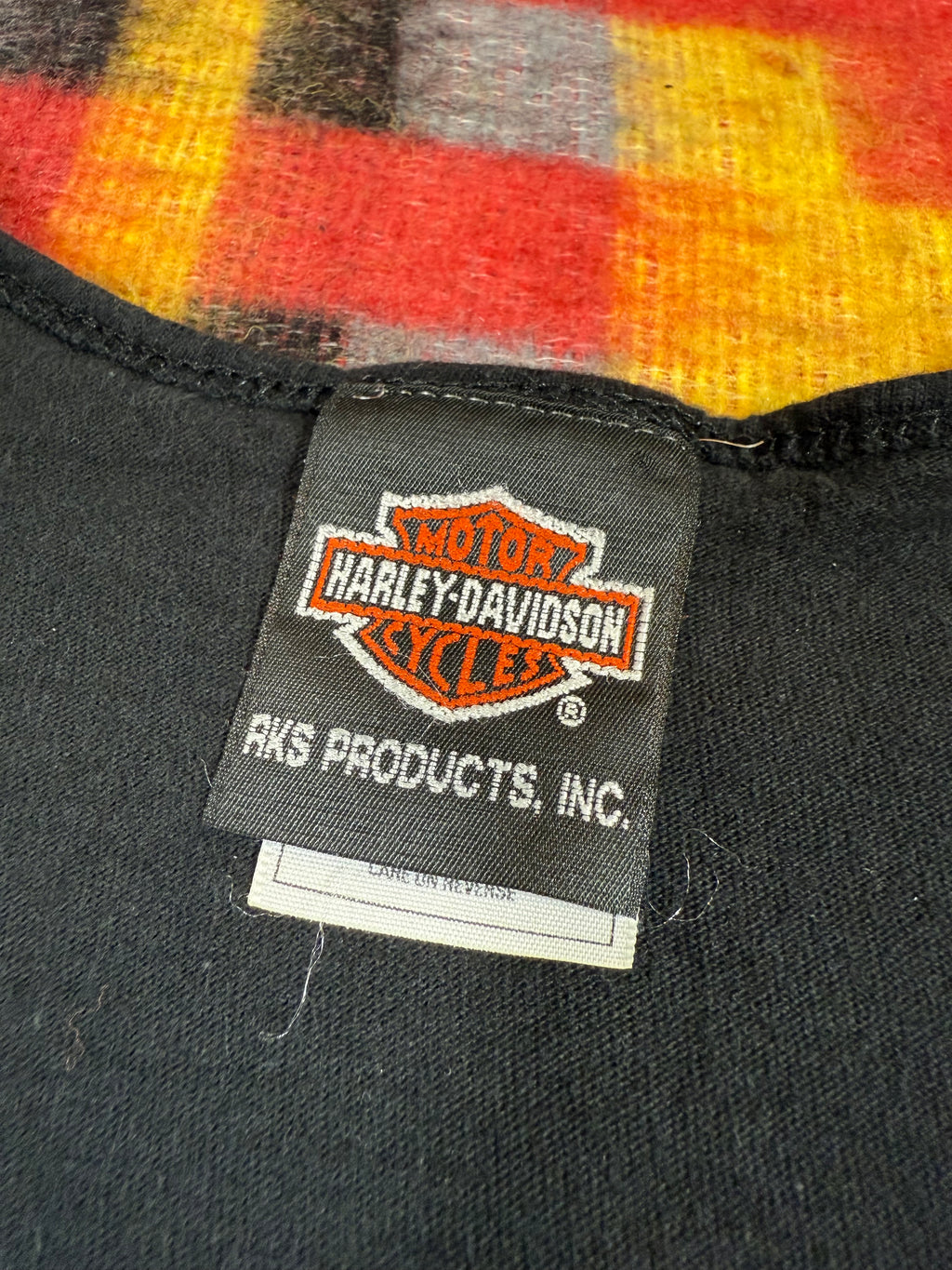 Vintage Late 90s Embroidered Harley Davidson Tank Top (M)