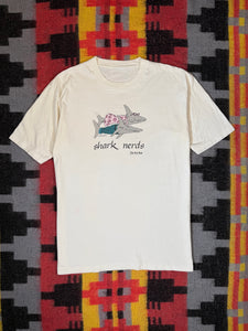 Vintage The Far Side Shark Nerds Shirt (L)