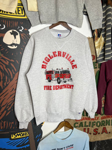 Vintage Russell Athletic Fire Truck Crewneck (L)