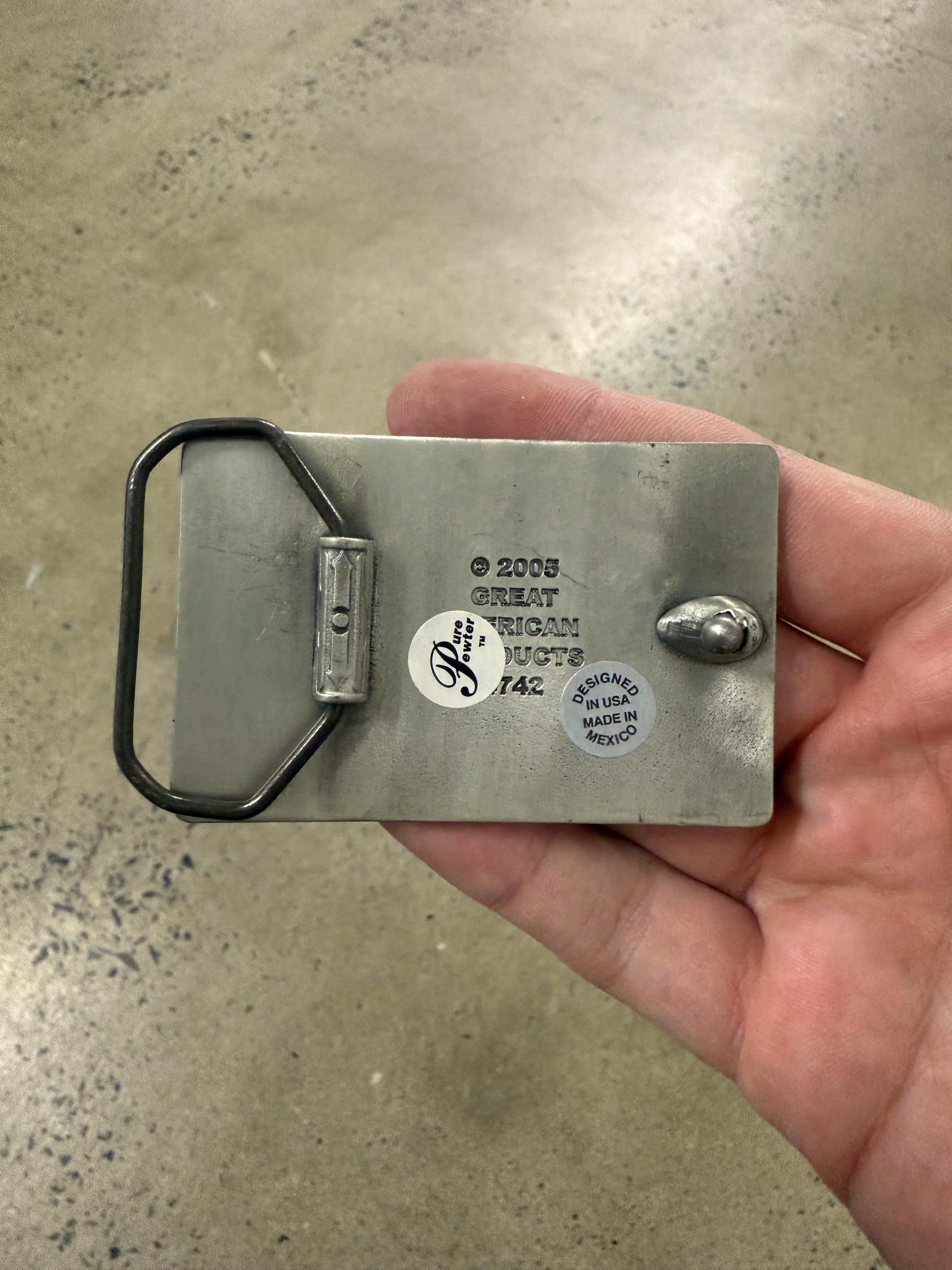 2005 Barcode Belt Buckle