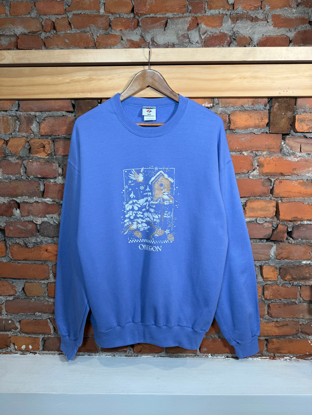 Vintage Unworn Oregon Blue Crewneck (L)