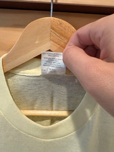 Vintage 80s Light Yellow Fieldmaster Pocket Shirt (M)