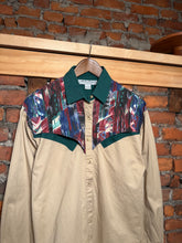 Load image into Gallery viewer, Vintage 1994 Adobe Rose Pattern Western Shirt (WL)
