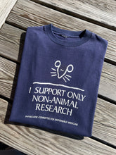 Load image into Gallery viewer, Vintage I Support Non-Animal Research Tee (L)
