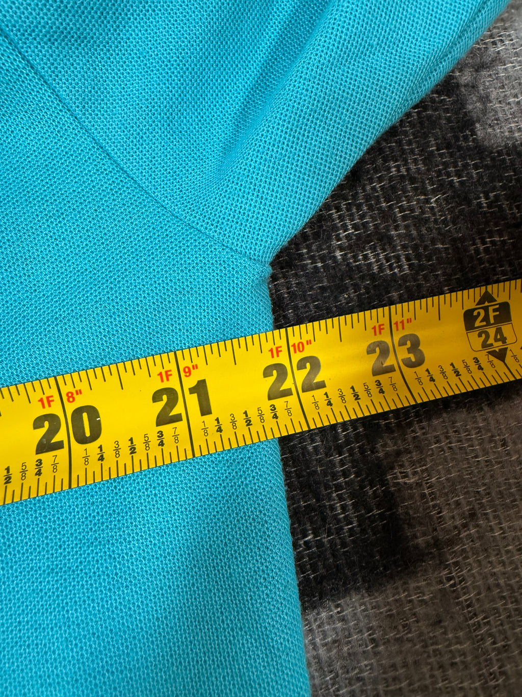 Vintage 80s Levi’s Teal Polo Shirt (L)